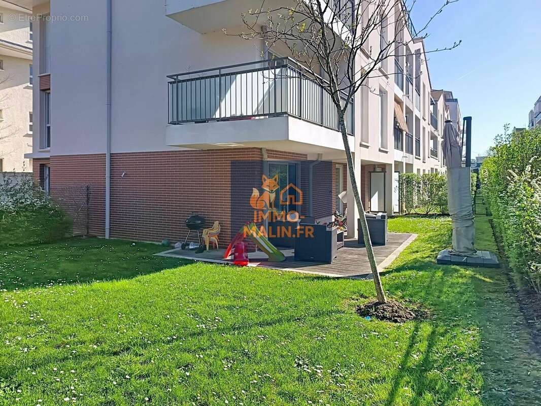 Jardin - Appartement à NEUILLY-SUR-MARNE
