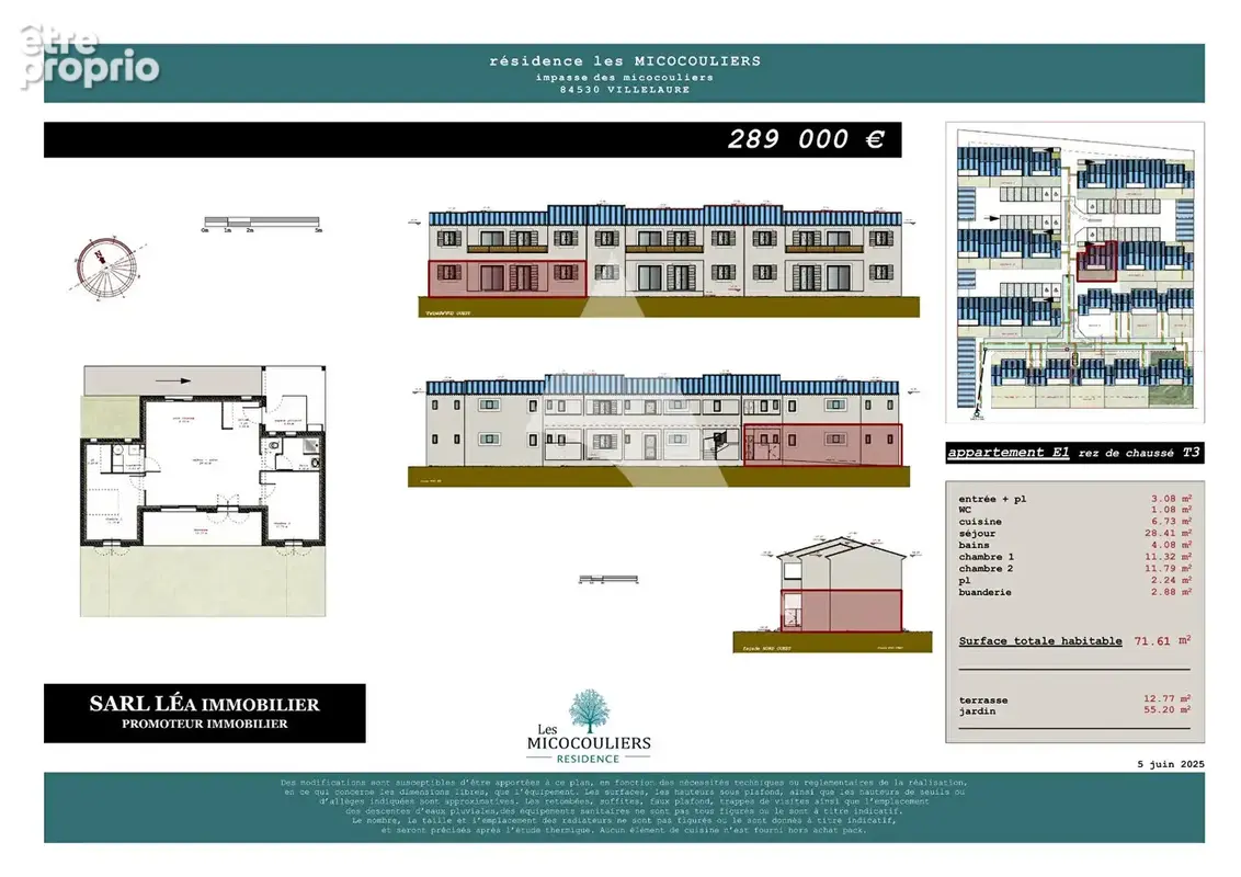 Prox Pertuis -Appartement T3 de 71.85m2 en RDC avec jardin et terrasse - photo 3