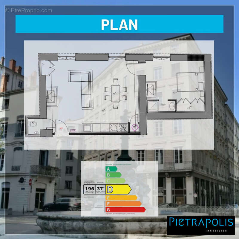 Appartement à LYON-2E