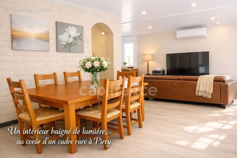  PIREY – Maison 132 m² + 3 logements loués  1 000 €/mois de revenus - photo 2