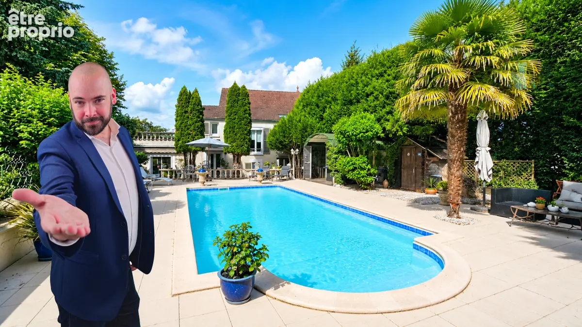Maison familiale avec piscine et parc paysagé à Saint-Pierre-lès-Nemours (22mn de FONTAINEBLEAU) - photo 18