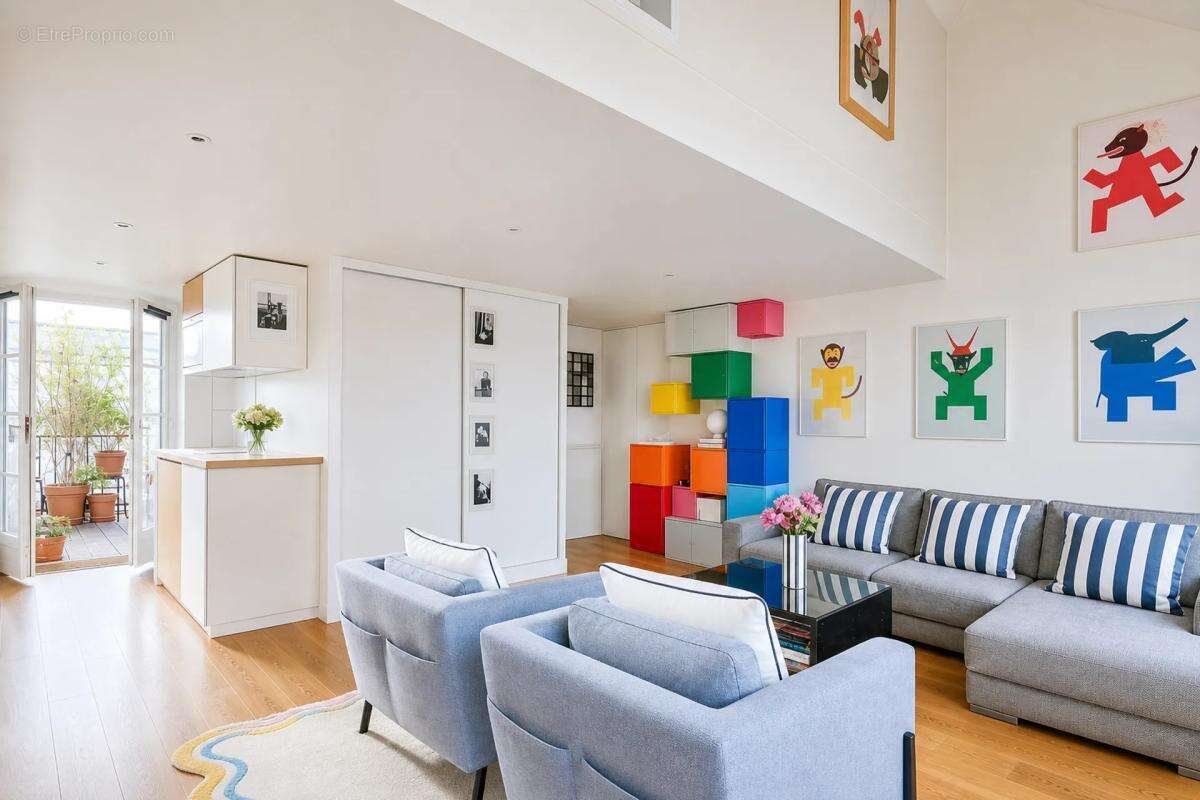 Duplex lumineux avec terrasse Paris 11 - photo 2