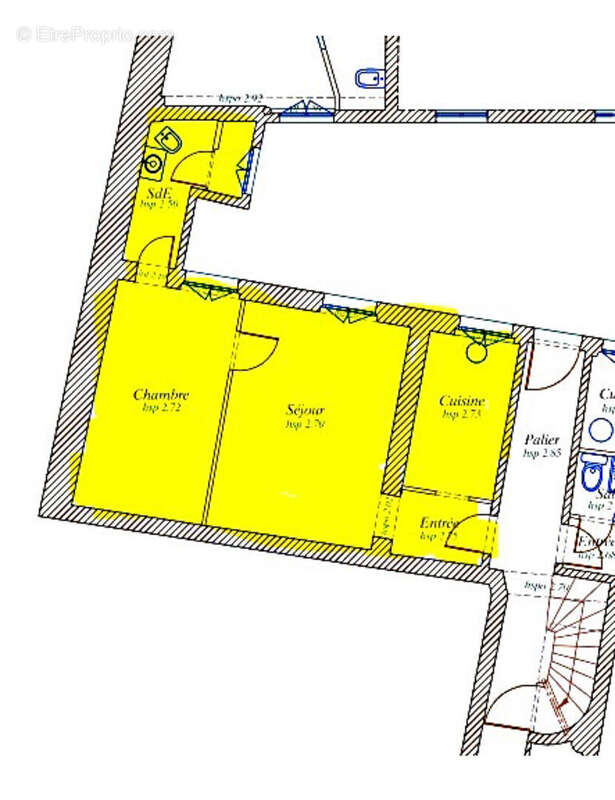 Appartement à PARIS-20E