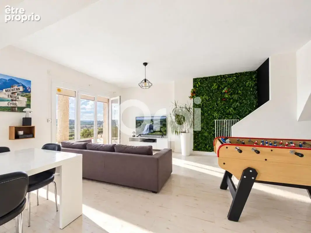 Jardin-vue dégagée-garage mezzanine-tout à l'égout - photo 7