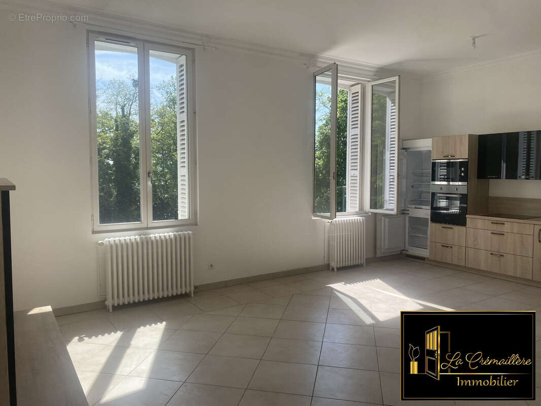 fenetres sur jardin  - Appartement à DOURDAN