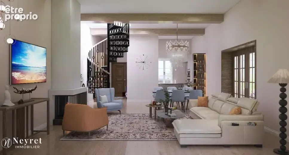 en duplex Jardin de 450 m2 vendu en plateau à aménager Sérézin-du-Rhône - photo 8