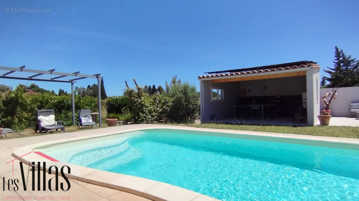 Villa 4 faces de plain-pied avec piscine - photo 18