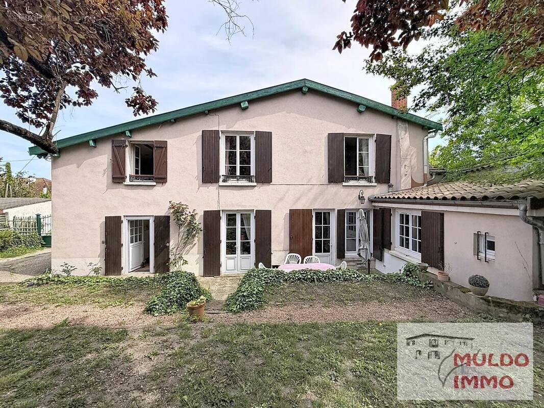 Maison de ville avec jardin coeur Lyon 5ème. - photo 1