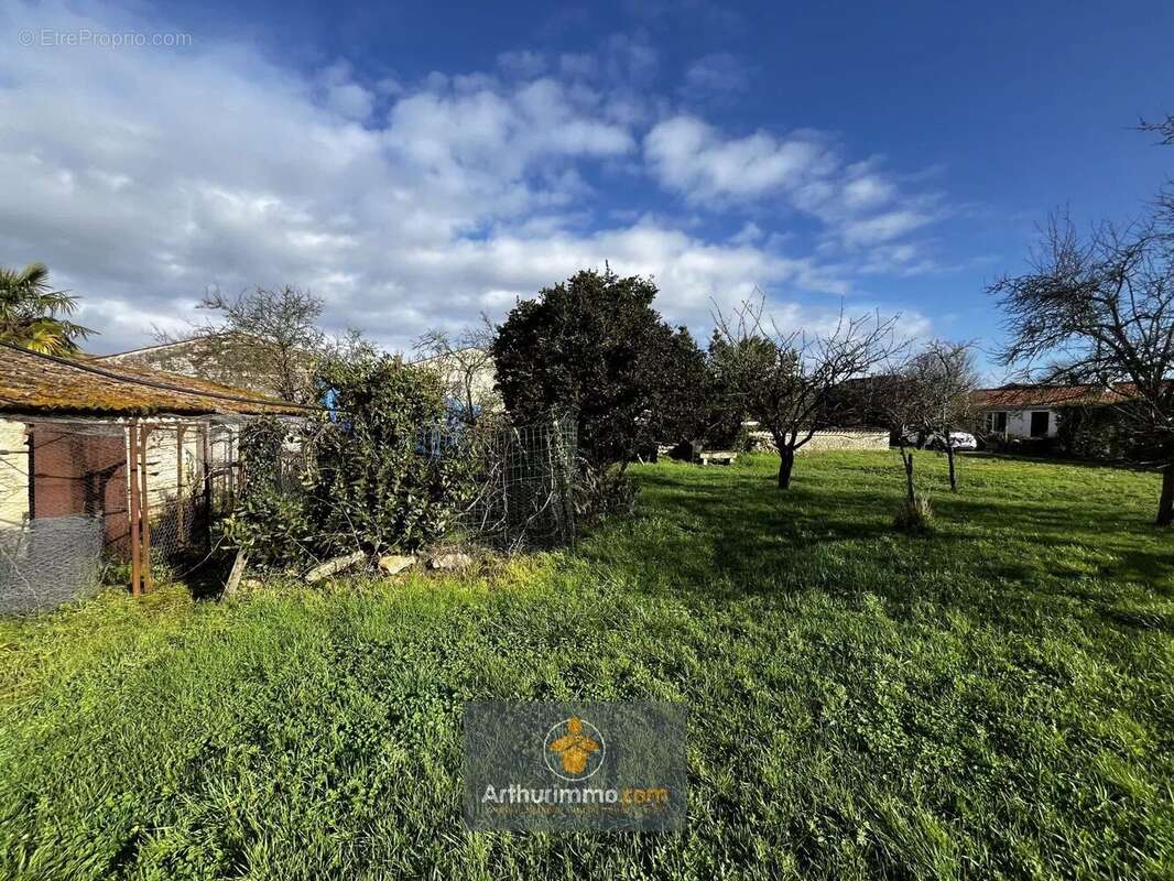 Terrain à SAINT-SAUVEUR-D'AUNIS