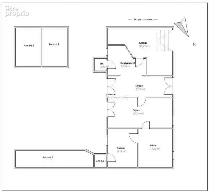 NAY - Vente grande maison avec balcon 5 pièces - photo 13