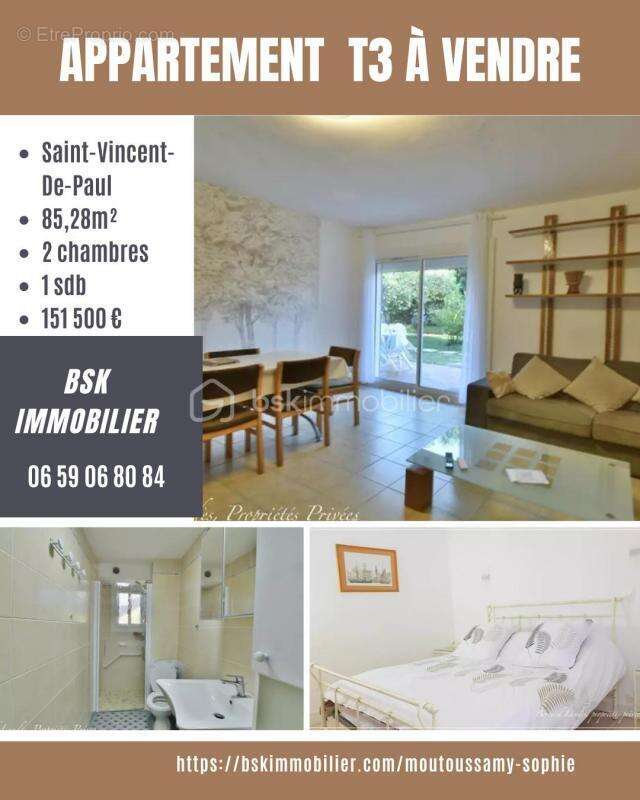 Appartement à SAINT-VINCENT-DE-PAUL