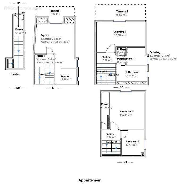 Appartement à VILLENEUVE-LOUBET