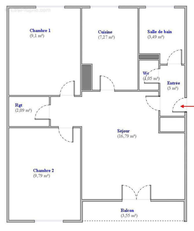 Appartement à CALUIRE-ET-CUIRE