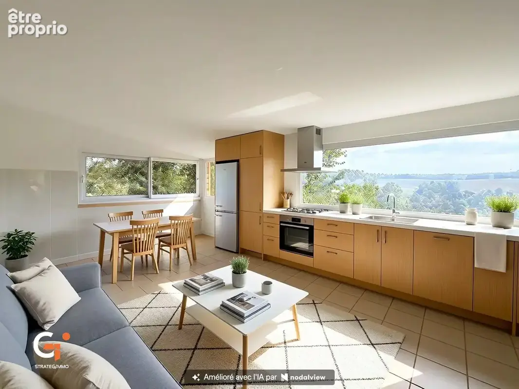 Maison avec vue et terrain constructible de 1800 m2 - photo 5
