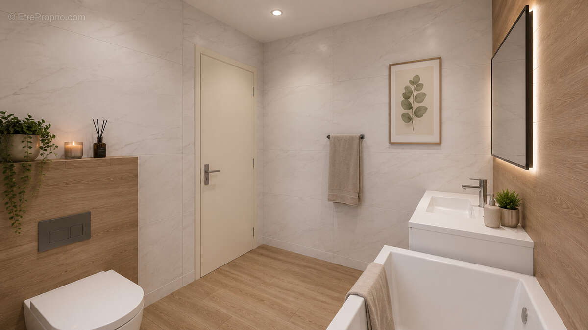 Appartement vendu en plateau avec extérieur - photo 9