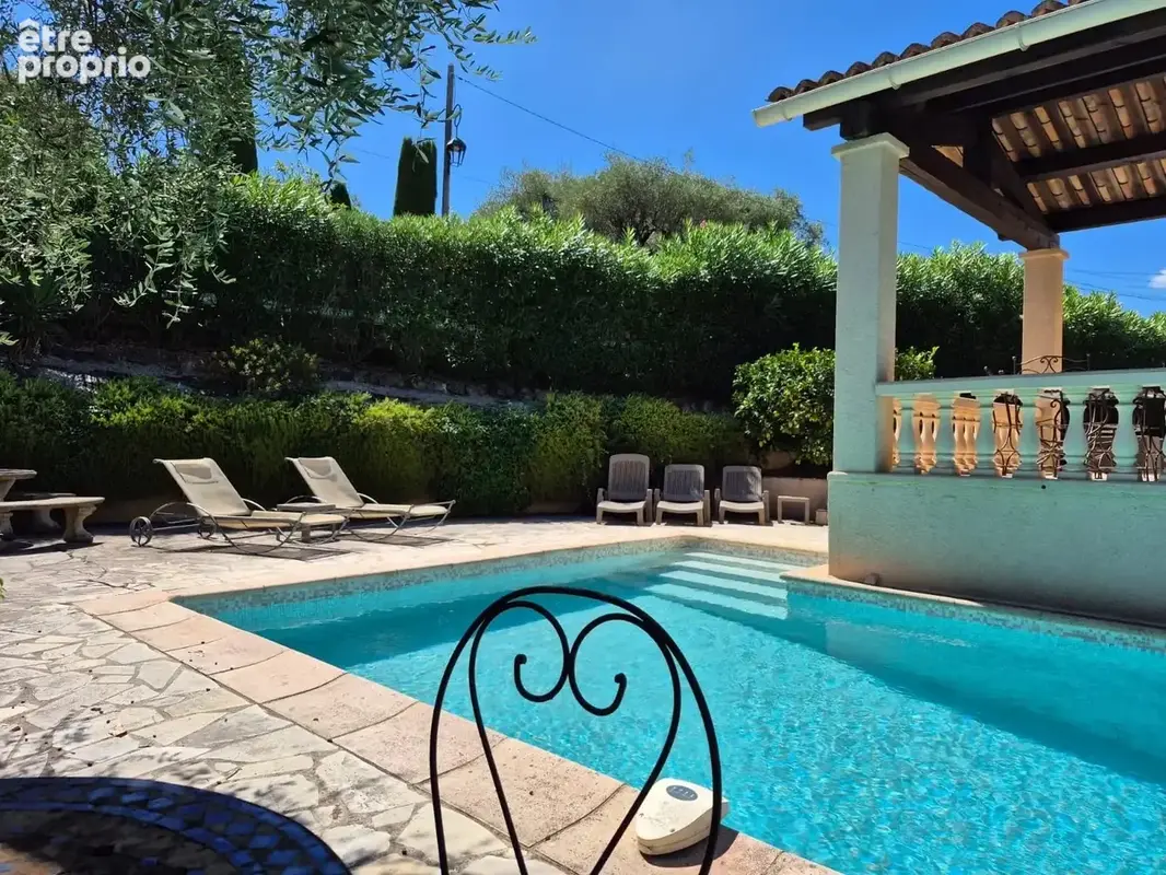 Mougins : emplacement unique - à pied du village - villa individuelle avec piscine - photo 11