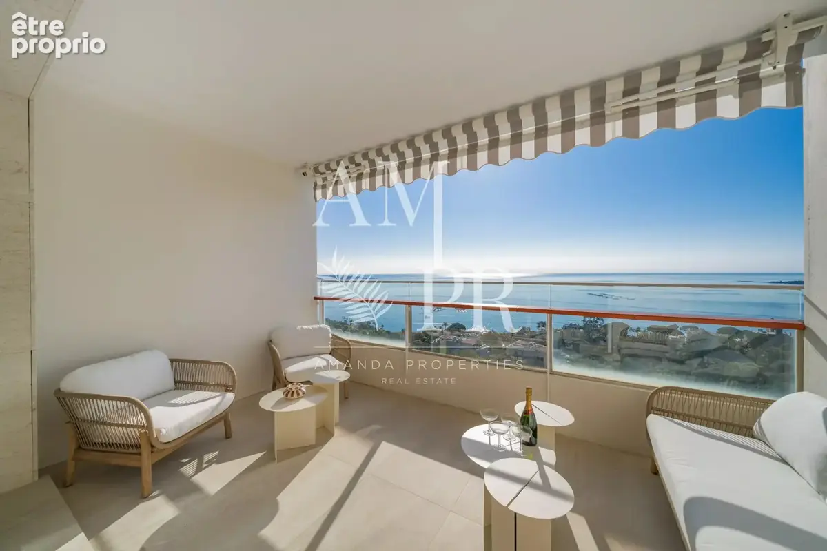 Cannes californie – 3 pièces  84 m²  vue mer panoramique - photo 2