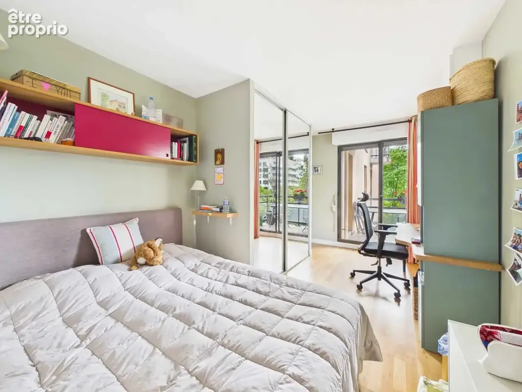 Paris xvii - rue albert roussel - charmant 5p avec 4 chambres 2 terrasses au calme et avec une vue sur un parc ! - photo 20