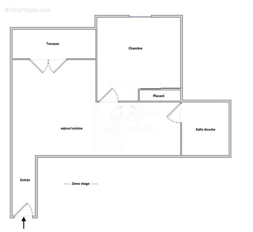Appartement 42 m² à Marcy-L'etoile  - photo 9