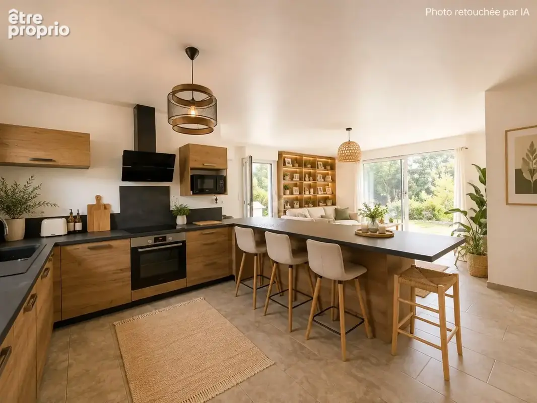 Maison 2021 de plain-pied, DPE A, 3 chambres, terrain de 1 269 m² - photo 5