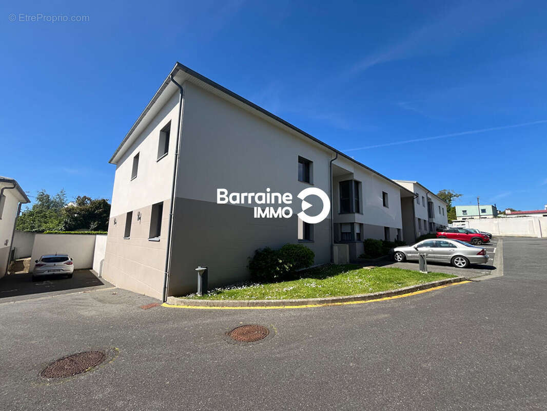Exclusivite a vendre brest saint marc appartement t2 44 m² avec jardin - residence recente parking securise terrasse de 12 m² ja - photo 4