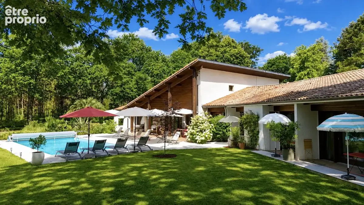 Maison d'architecte Mid-Century d'inspiration californienne  350 m² sur parc de 16 000 m²  Dax - photo 4