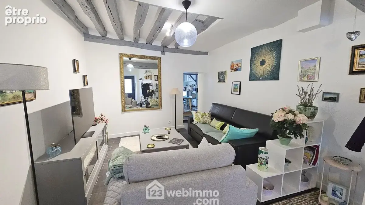 Un séjour lumineux de 23 m².