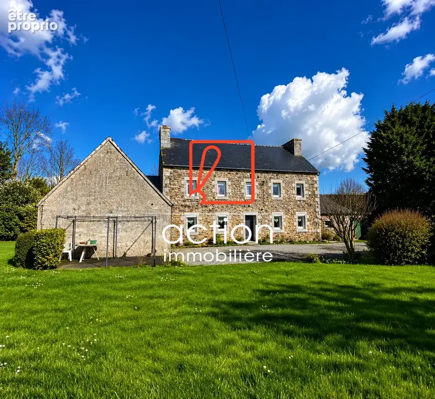 Authentique bâtisse en pierre du XVIIIe siècle de 121m2   La Roche-Jaudy - photo 4