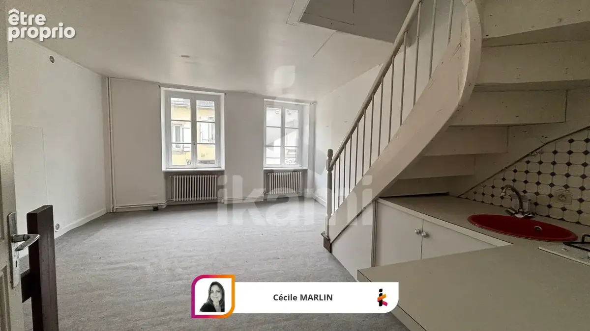 Immeuble Mixte 91 m2 Centre-ville de Pont-Aven avec jardin - Local commercial + T3 avec Jardin - photo 5