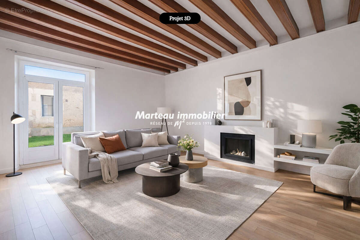 Maison à CERANS-FOULLETOURTE