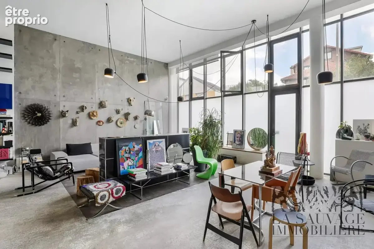 Loft d'architecte usage mixte - 196 m2 3 chambres - bas montreuil / proche vincennes - photo 1