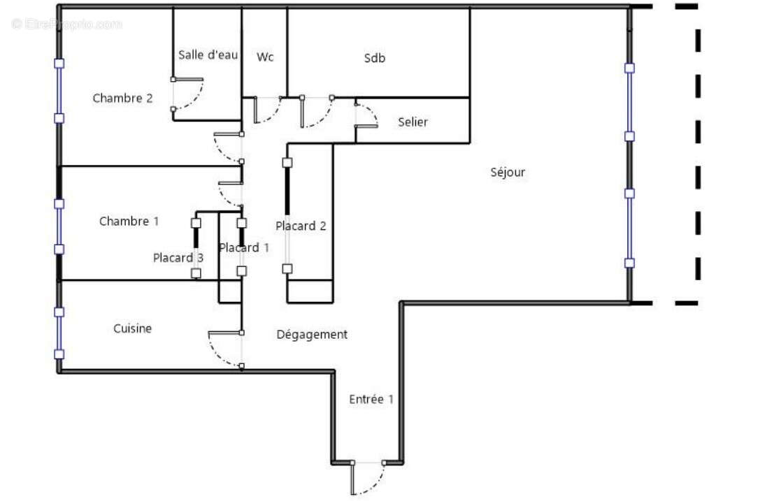 Appartement à NANTERRE