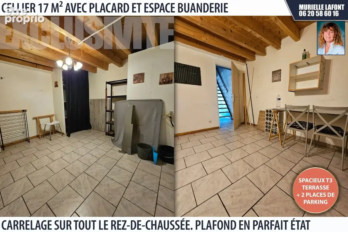 Maison/villa 110 m² + terrasse/cour et parking - photo 3