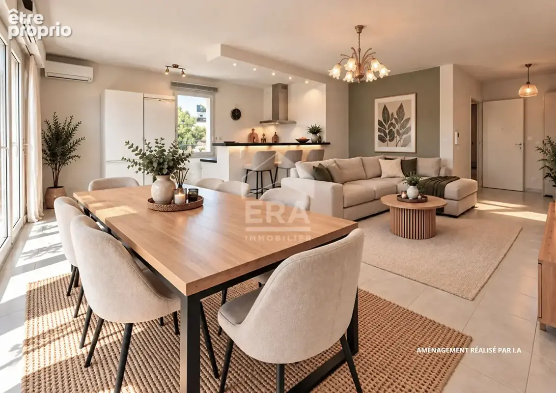 Appartement 68m² à septèmes-les-vallons - photo 3