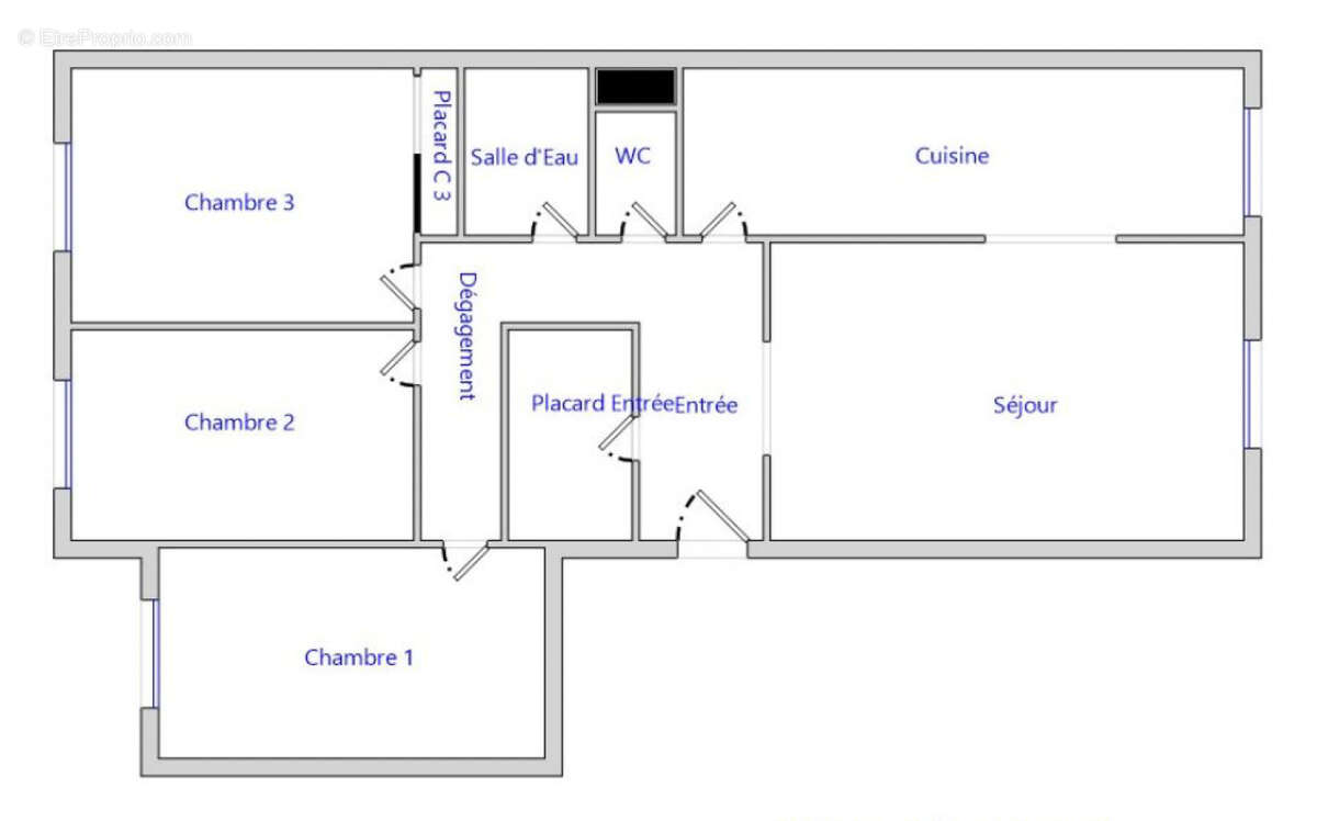 Appartement à SAINT-BRICE-SOUS-FORET