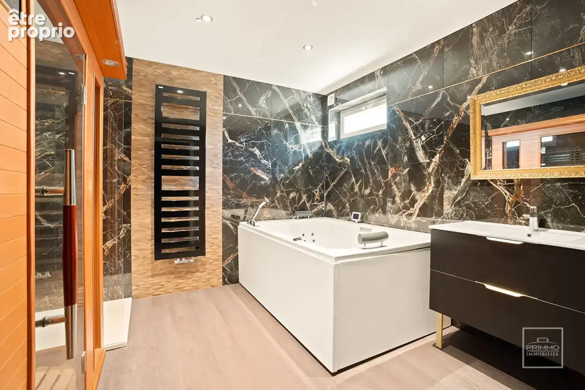Reyrieux - maison bourgeoise, vue panoramique, 300m², jardin & piscine - photo 8