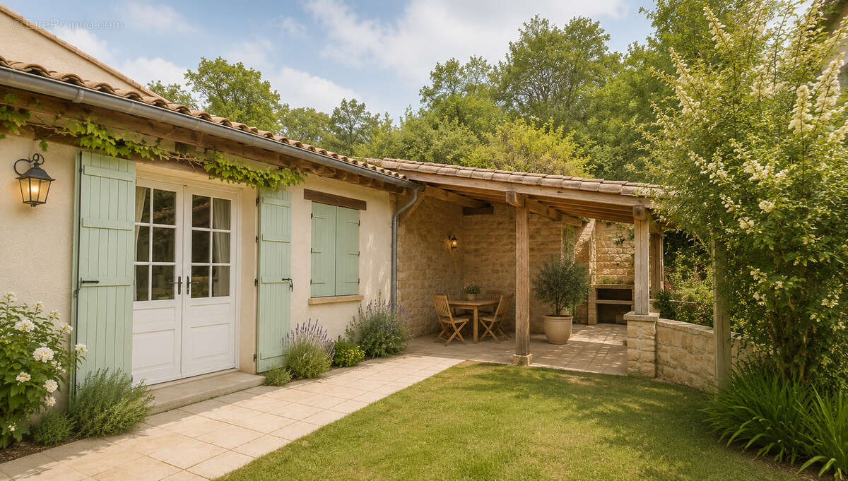 Maison de village avec terrain - photo 4