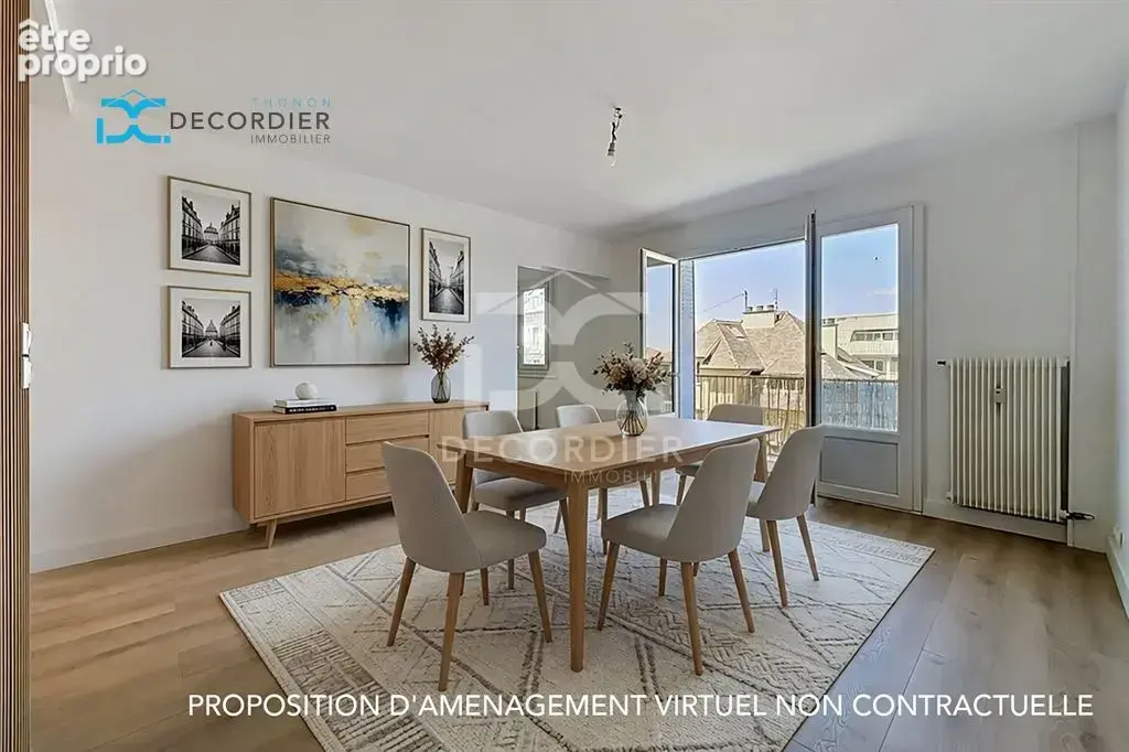 Thonon-les-bains appartement t4  80 m² - photo 10