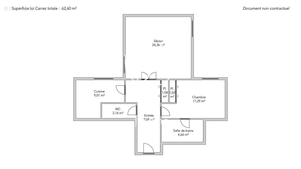 Appartement à PARIS-3E