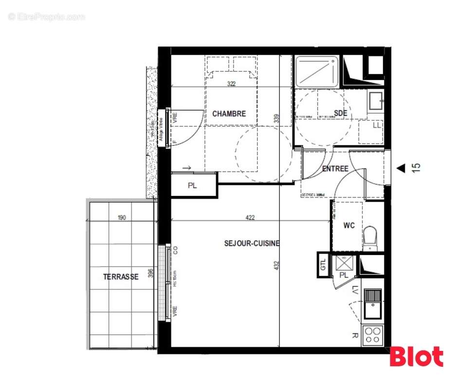 Appartement à RENNES