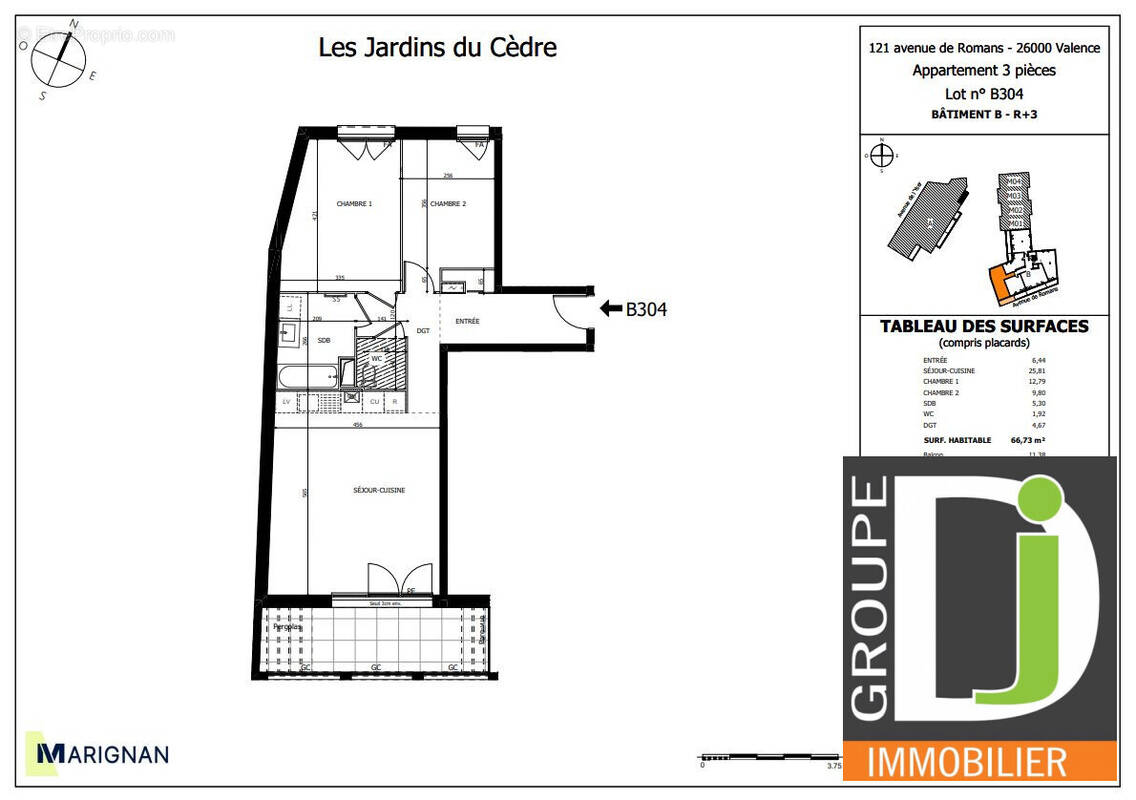 Appartement à VALENCE