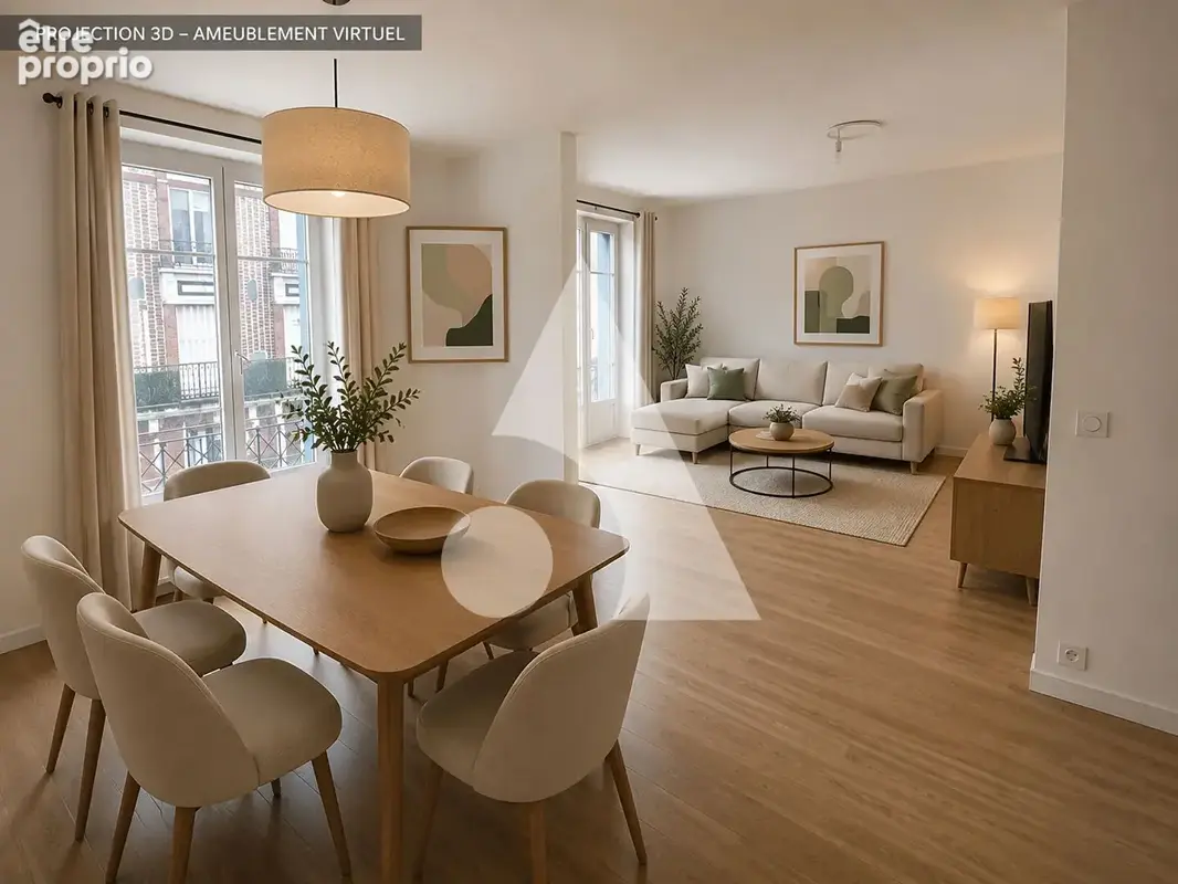 Appartement Cormeilles-en-parisis F4 67,36m2 - photo 2