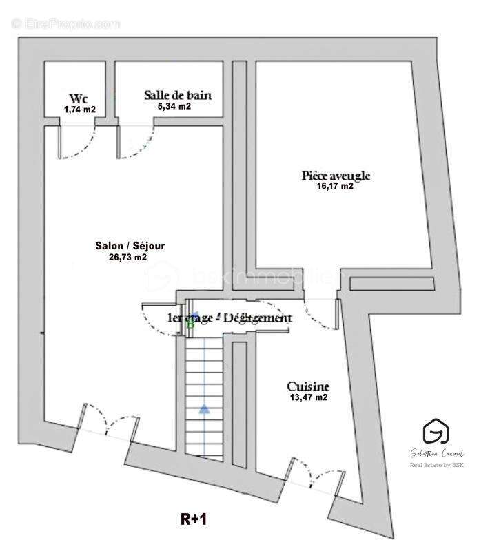 Maison de village à rénover env. 65 m² · Garage voûté + greniers · Cournonterral 34660 - photo 16