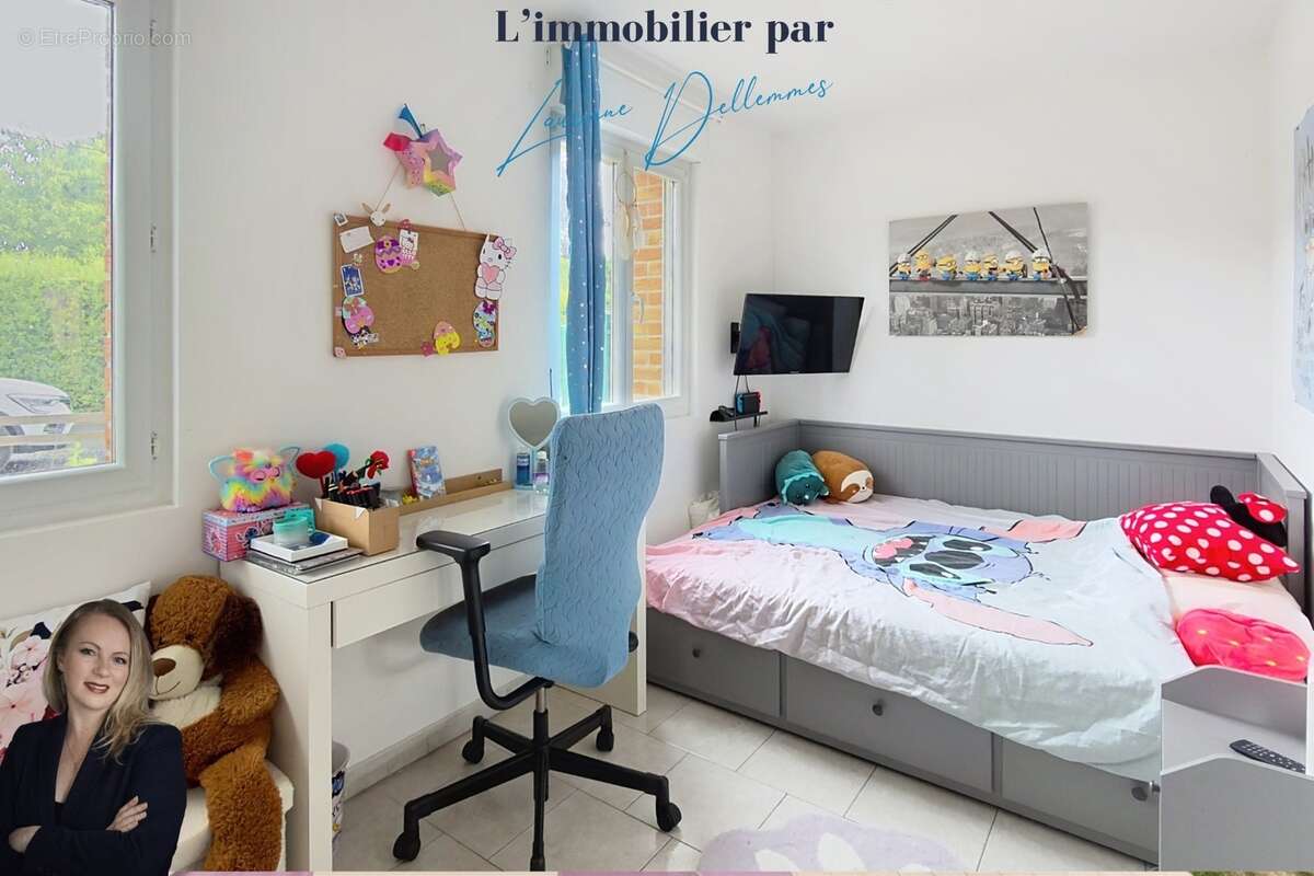 Pavillon individuel semi plain-pied 130 m2, 4 chambres avec garage et son studio indépendant de 30m2 - Thun Saint Amand (59) de  - photo 8