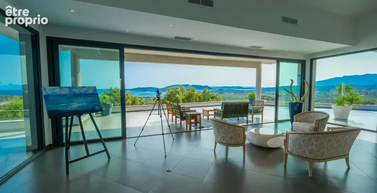 Villa contemporaine avec vue panoramique sur la baie de Saint-Cyprien - photo 2