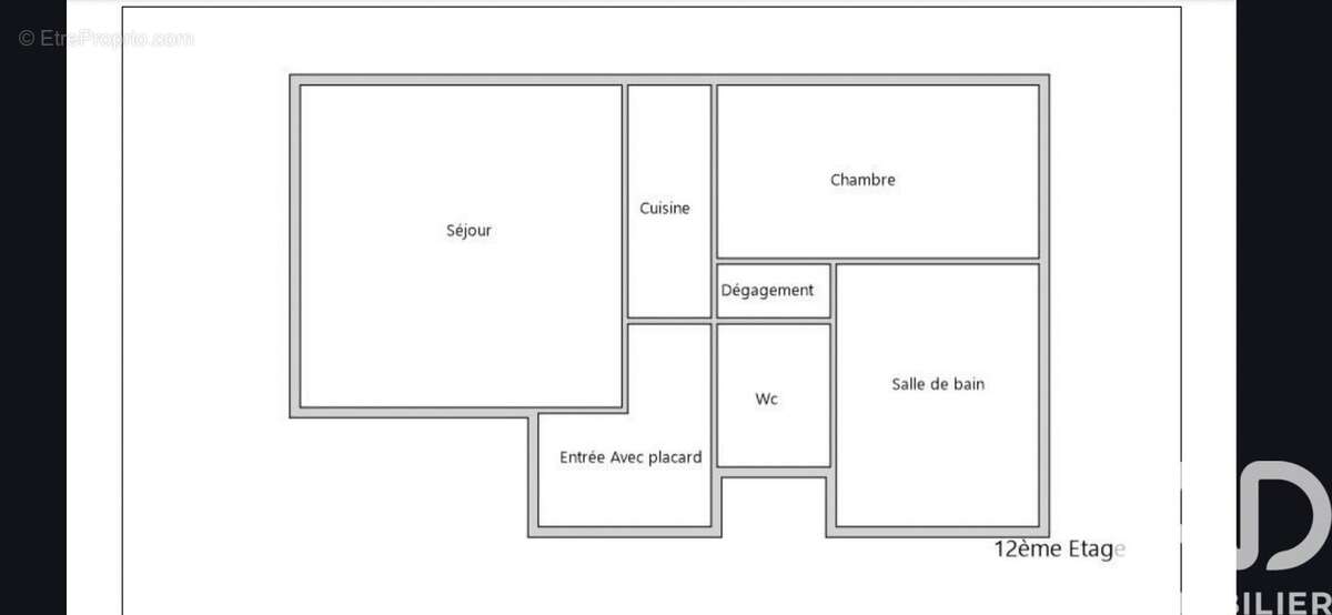 Photo 3 - Appartement à PARIS-19E