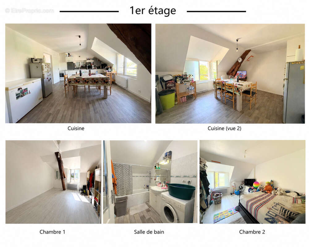 Immeuble comprenant trois logements. - photo 3
