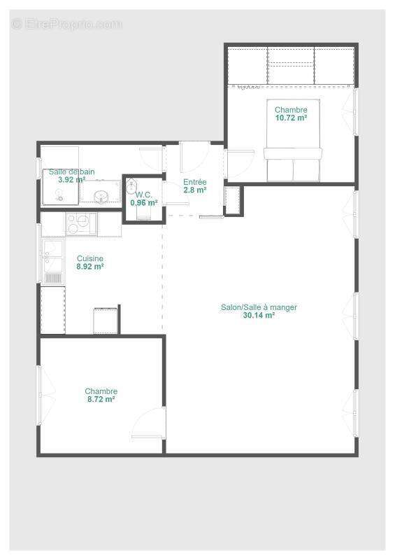 Appartement à NANTES