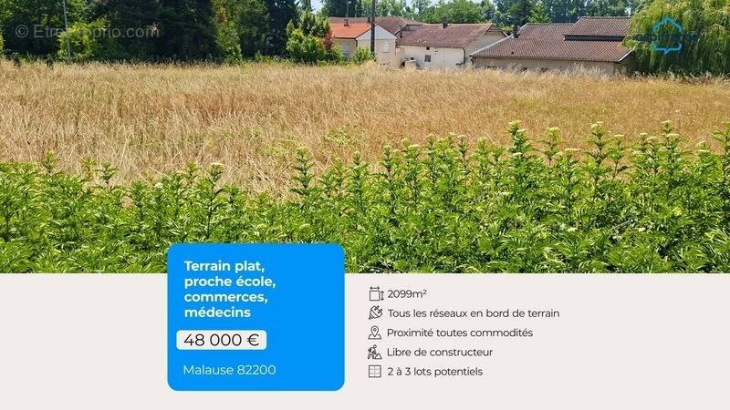 Terrain à MALAUSE