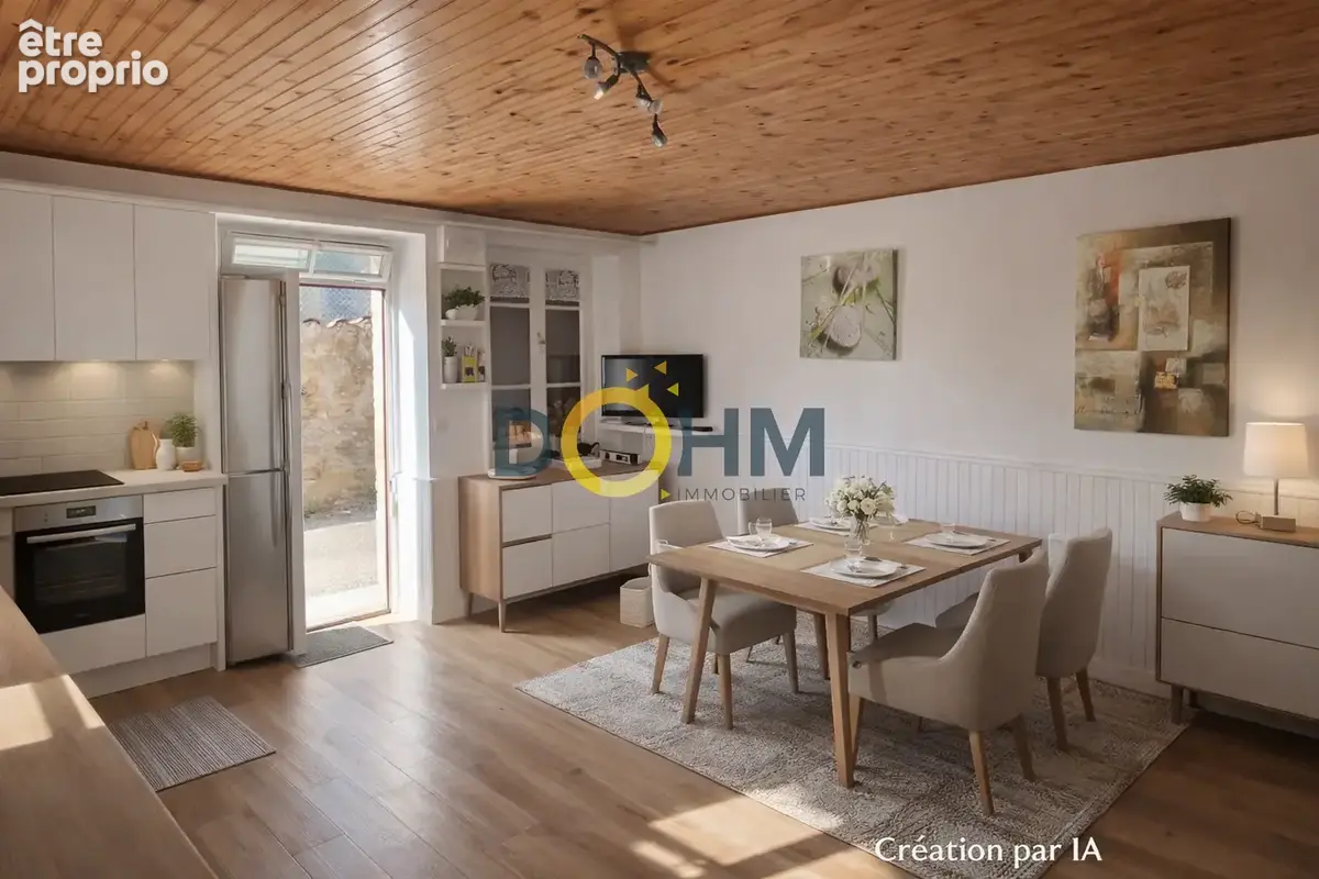 Maison de village 86m2 habitables avec jardin de 92m2 à Estivareilles - photo 3